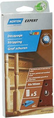 Outils - Outils divers - Papier abrasif 93x185mm K40
