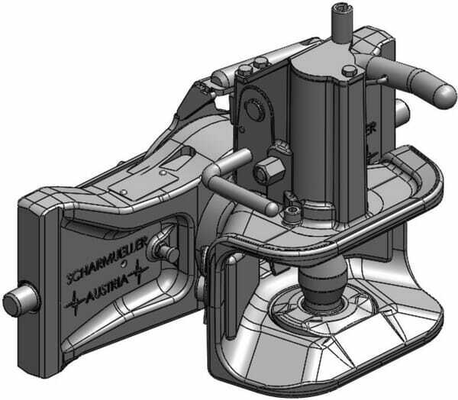 Pièces agricoles - Tracteur pièce adaptable - Types de chape W390 S30 CBM CH-I (diamètre 38mm) F2