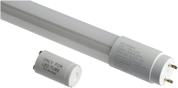 Pièces agricoles - Electricité - Tube LED TL - T8 60cm G13 7,5W 4000K