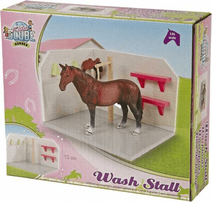 Loisirs - Jouets - Bac de lavage pour cheval 1:24 Kidsglobe