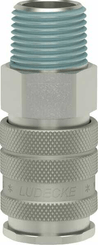 Pièces agricoles - Pièce pneumatique - Raccord rapide f.mâle BSP 3/8"