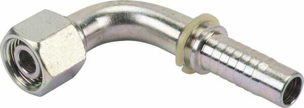 Pièces agricoles - Hydraulique - Raccord DN13-M18x150-12L 90°