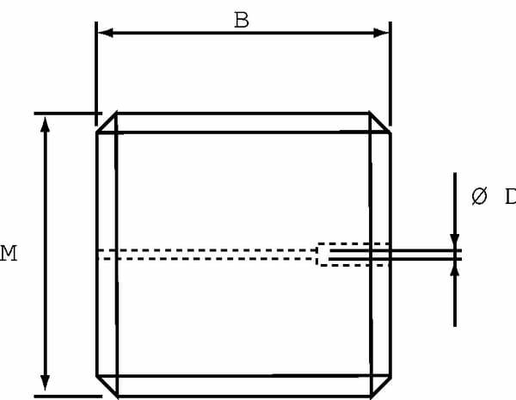 Pièces agricoles - Hydraulique - Vis de réglage M12 Ø 1.3 mm La
