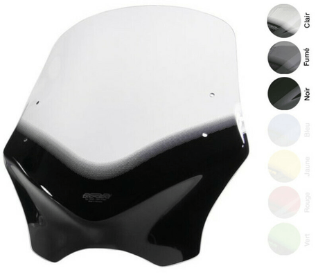 Pièces Quad & Motos - Equipement véhicule - Bulle MRA V-Flow Naked Bikes VFSC avec spoiler