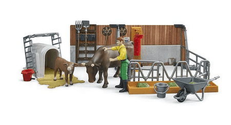 Loisirs - Jouets - Étable pour vaches et veaux bworld