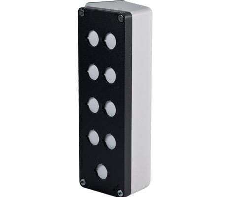 Pièces agricoles - Electricité - Boîtier bout., 85x260x85, 9or.