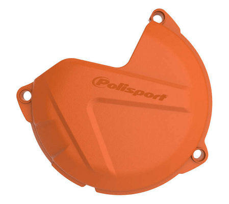Pièces Quad & Motos - Equipement véhicule - Protection de carter d'embrayage POLISPORT orange KTM