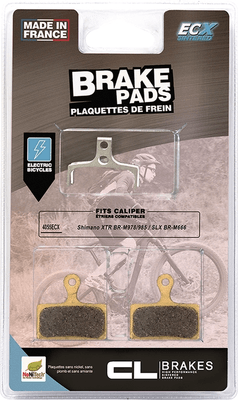 Pièces Quad & Motos - Vélo - Plaquette de frein pour vélo électrique CL BRAKES ECX - métal fritté - 4052ECX