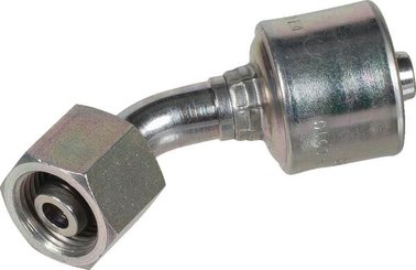Pièces agricoles - Hydraulique - Racc. à sertir 45 DN10-M18x1,5