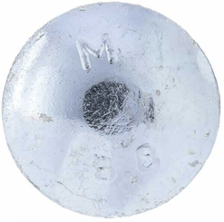 Pièces agricoles - Fasteners - Vis TRCC DIN603 M8x70 8.8