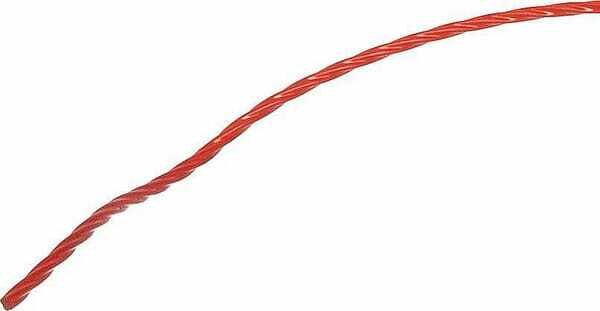 Pièces agricoles - Jardin et forêt pièce adaptable - Fil de coupe Ø 3.3mm 232m torsadé rouge Kramp