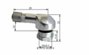 Valve pneumatique alu BIHR Ø11,5mm - x10