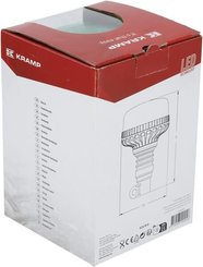 Pièces agricoles - Eclairage - Gyrophare LED, profil bas, 17 W, 12-24 V, verte, montage sur poteau flexible, Ø 115 mm x 179 mm