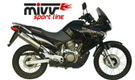 Silencieux MIVV Oval Classic inox Honda XL650V Transalp