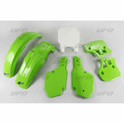 Pièces Quad & Motos - Plastiques - Kit plastique UFO couleur origine Kawasaki KX500