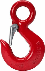 Pièces agricoles - Outils atelier - Crochet a oeil+securite 10mm