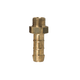RACCORD DLE CANNELURE 3/8"M D.10