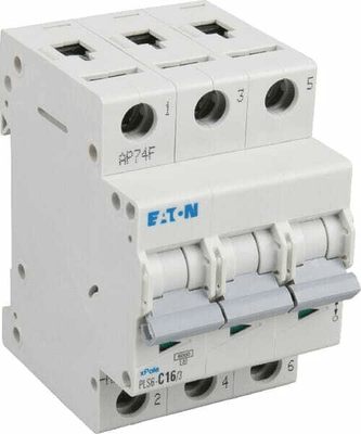 Pièces agricoles - Electricité - Disjoncteur protecteur de ligne,16A,3P,C