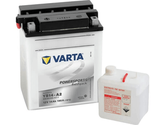 Pièces agricoles - Eclairage - Batterie 12V 14Ah 190A Sports motorisés Freshpack VARTA