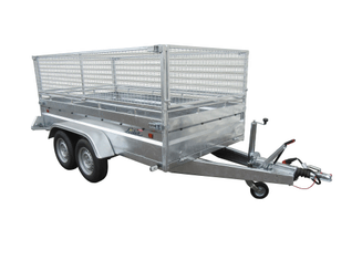 Materiels - Remorque voiture - ROBUST 300x150x50 2 essieux - freinée PTAC : 2500 kg