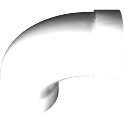 Pièces agricoles - Pièce divers - tube courbe 90° NW 110