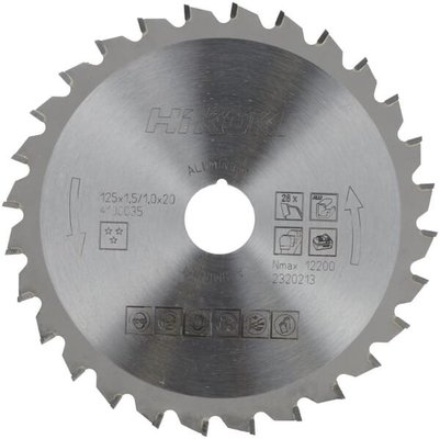 Outils - Outils divers - Lame de scie 125x20 Z28
