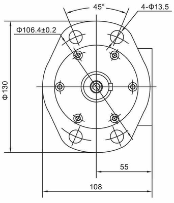 Pièces agricoles - Hydraulique - Moteur orbital 250 cm3 gopart