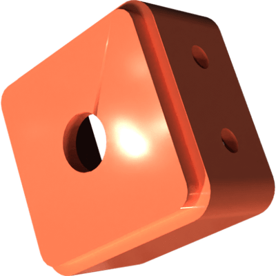 Pièces agricoles - Pièce divers - couvercle soudé peint