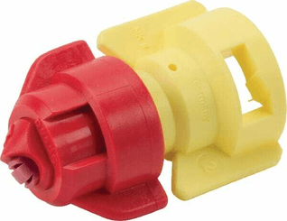 Pièces agricoles - Pièce Pulvérisateur - Buse à double injection d'air TDVR 110° 3 jaune plastique Agrotop