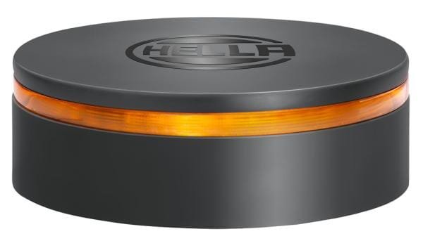 Pièces agricoles - Eclairage - Gyrophare à LED, 13 W, rond, 12-24 V, ambre, à visser, Ø 149 mm x 60 mm, K-LED Rebelution Hella