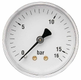 Manomètre Ø63 0-16bar ¼" ar.