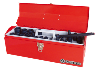 Outils - Outils divers - Coffret douilles à chocs 1/2" 22 pièces de 8 à 32mm 87A03AUS+4424MP