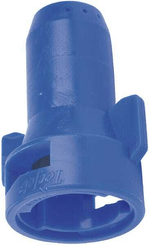 Pièces agricoles - Machines - Buse à engrais SJ 80° 3 bleu plastique Lemken