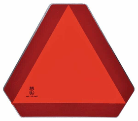 Pièces agricoles - Eclairage - Triangle signalétique Alu