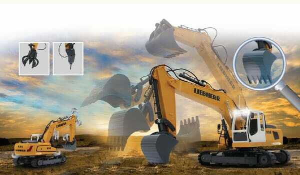 Loisirs - Jouets - Excavatrice Liebherr R936