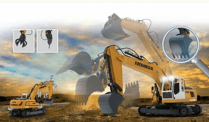 Loisirs - Jouets - Excavatrice Liebherr R936