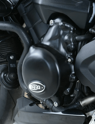 Pièces Quad & Motos - Equipement véhicule - Couvre-carter gauche R&G RACING noir Triumph