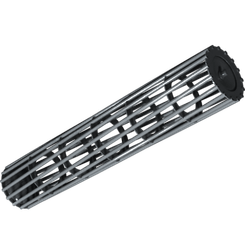 Pièces agricoles - Pièce divers - Rouleau de cage D560 P16 3m -peint.-