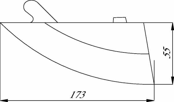 Pièces agricoles - Machines - Pointe de coutre Gaspardo