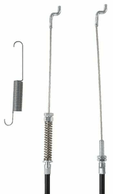 Pièces agricoles - Jardin et forêt pièce origine - Câble d'embrayage avec ressort