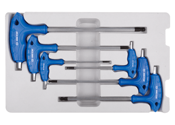 Outils - Outils divers - Jeu de clés Allen "Ball Point" poignée en L, 2 à 8mm