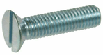 Vis à métaux tête fraisée fendue M8x70 galv.