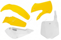 Kit plastique RACETECH couleur origine jaune/blanc Suzuki RM65
