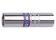 Douille bougie 3/8 6 pans 14 mm avec retenue caoutchouc