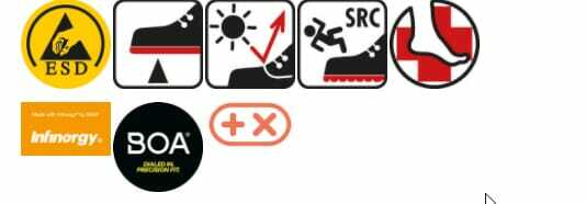 Vêtements et protections - Equipement - Chaussure de sécurité, Reaction XXT Pro BOA®, taille 46