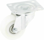 Roue pivotante, roue en polyamide : Ø80x30mm, Fixation de plaque: 100x80mm Load: 90kg, Ro-Carr