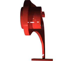 Pièces agricoles - Pièce divers - Axe d’essieu gauche soudé -peint-