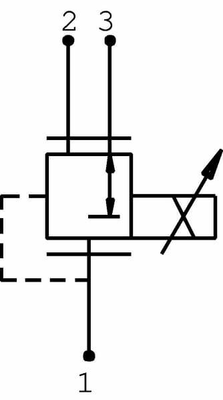 Pièces agricoles - Hydraulique - Clapet de réd. prop.cartouche