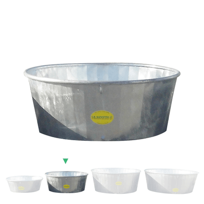 Materiels - Abreuvoir - BAC ACIER GALVANISE 600L CONDITIONNEMENT A RESPEC