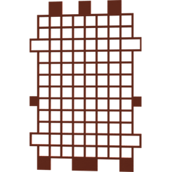 Pièces agricoles - Pièce Semoir - Inlaid écran d’engrais réservoir peint